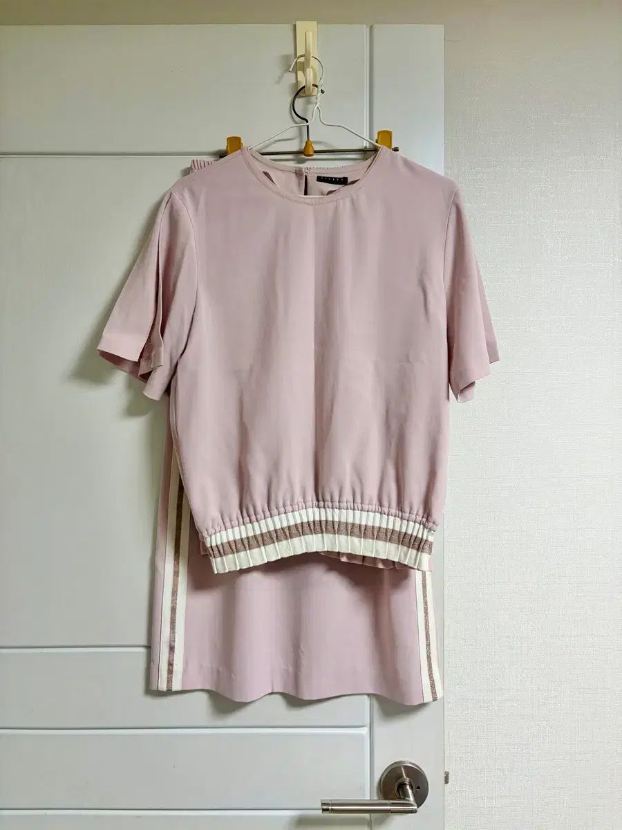 シスレー 半袖ブラウス+スカート セットアップ sisley
