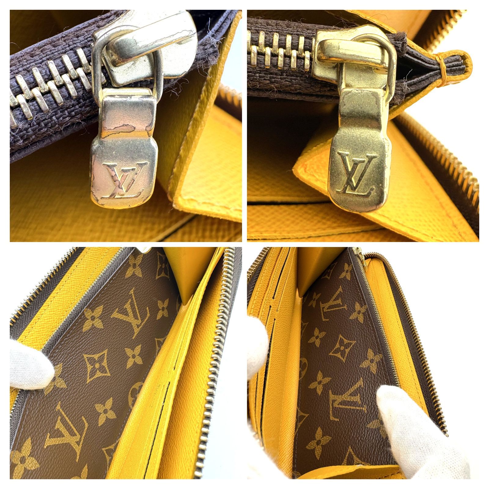 極美品 】LOUIS VUITTON ルイヴィトン モノグラム ポルトフォイユ 