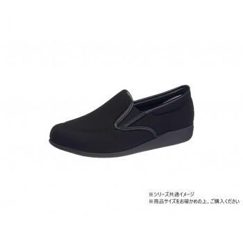 快歩主義 L172 婦人用 23.5cm ブラックストレッチ 513787 W2765