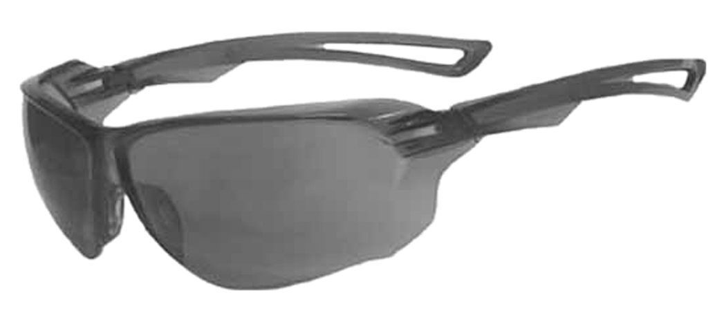 新品 TRUSCO(トラスコ) 二眼型セーフティグラス スポーツタイプ レンズグレー TSG-108GY × 20個 【ケース販売】