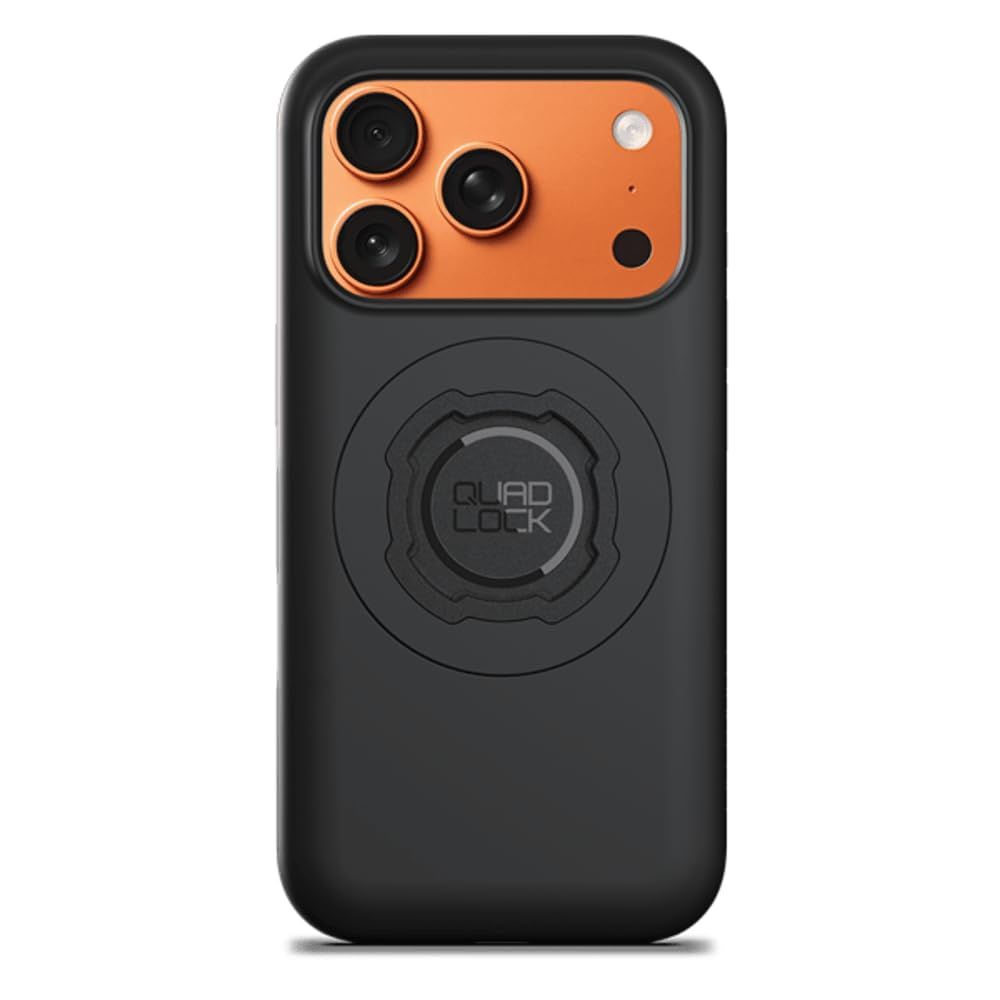 Quad Lock MAG電話ケース iPhone 17 Pro用 ブラック [iPhone 17 Pro]