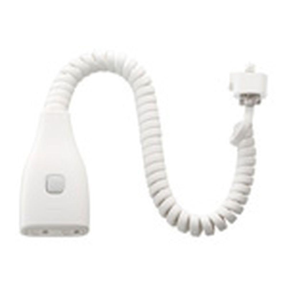 パナソニック(Panasonic) リーラーコンセントプラグ アース付 DH26771W 絶縁トロリー [単品] [抜け止めコンセント付]