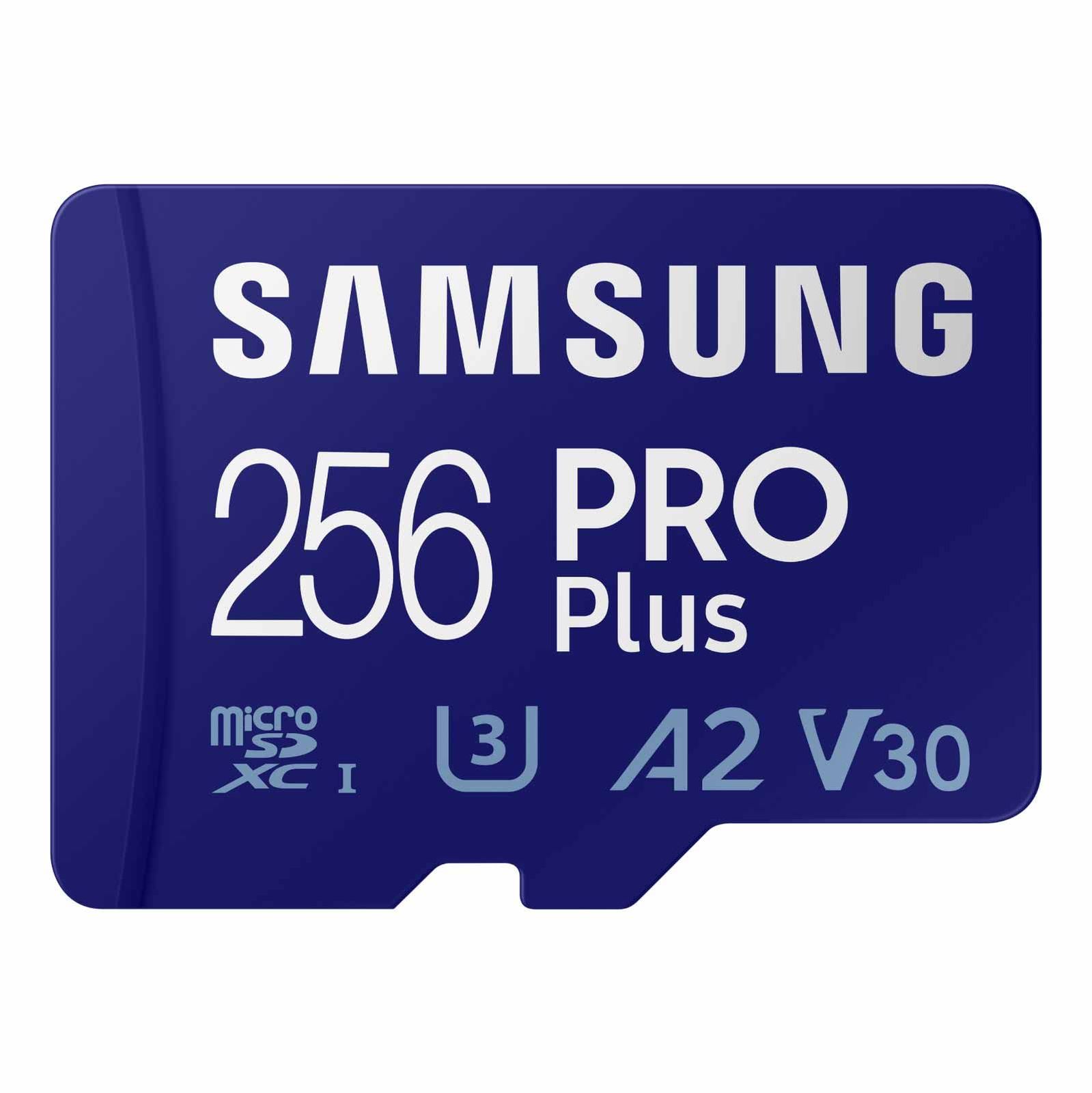 SAMSUNG PRO Plus microSD Memory Card + Adapter, 256GB MicroSDXC, Up to 180 MB/s, Full HD & 4K UHD, U [256GB] [PRO Plus (180MB/秒)。]