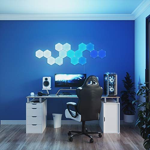 Nanoleaf Shapes スマートライトパネル ナノリーフ ヘキサゴン 拡張パック 3点セット 追加パネル 音楽連動 リズムモジュール内蔵 WiFi直結 1680万色 RGBCW Alexa Google Home対応 ゲーム 光る壁飾り インテリアmt Nanoleaf Shapes スマートライトパネル ナノリーフ ヘキサゴン 拡張パック 3点セット 追加パネル 音楽連動 リズムモジュール内蔵 WiFi直結 1680万色 RGBCW Alexa Google Home対応 ゲーム 光る壁飾り インテリアmt