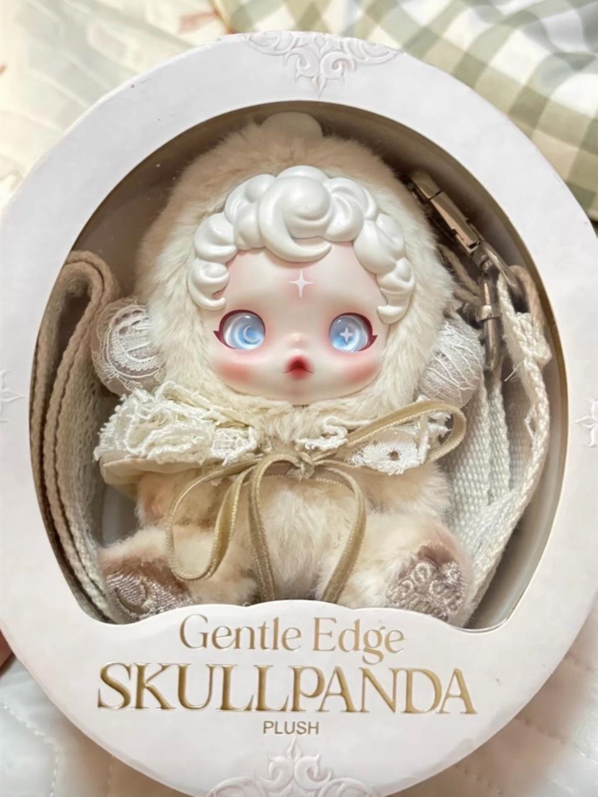 【上海限定】SKULLPANDA Gentle Edge ぬいぐるみ 上海限定】新品 POP MART SKULLPANDA Gentle Edge 柔与韧 ぬいぐるみ