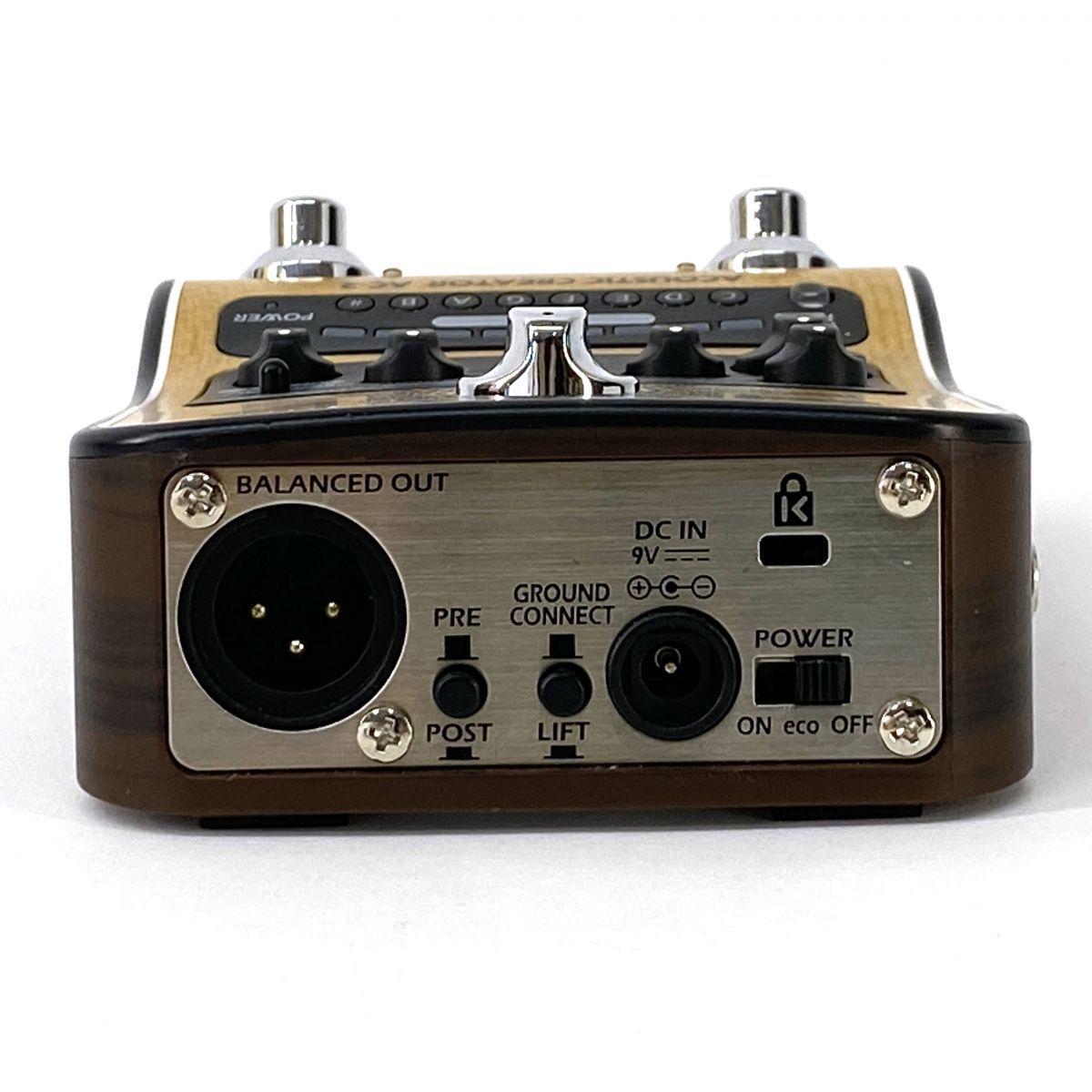 ZOOM ズーム AC-2 アコギ用 アコースティックギター用 エフェクター マルチエフェクター ※中古