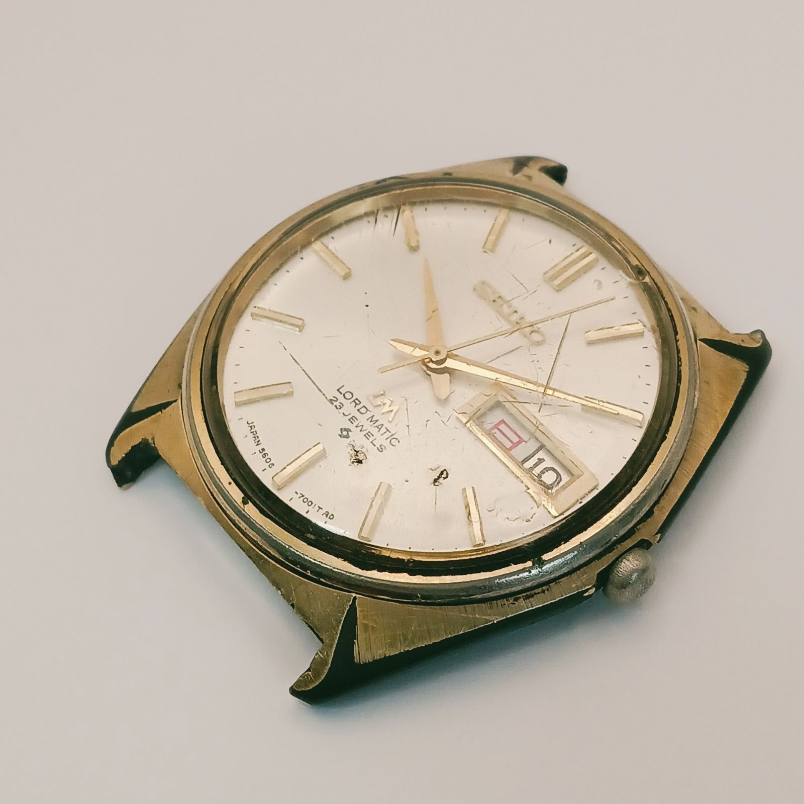 稼働 良品】0605-1 SEIKO LORD MATIC LM セイコー ロードマチック 5606