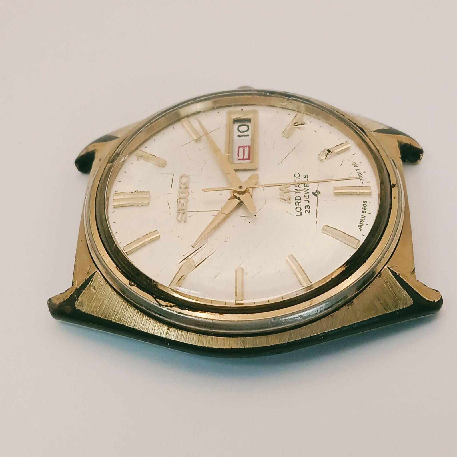 6C05 SEIKO セイコー ロードマチック LM 5606-7071 ラウンド シルバー