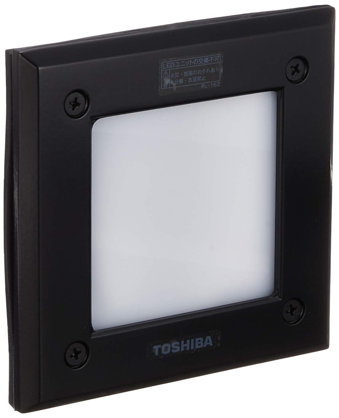 新着商品 東芝ライテック LED一体形アウトドアブラケット 足元灯 ブラック 120×120