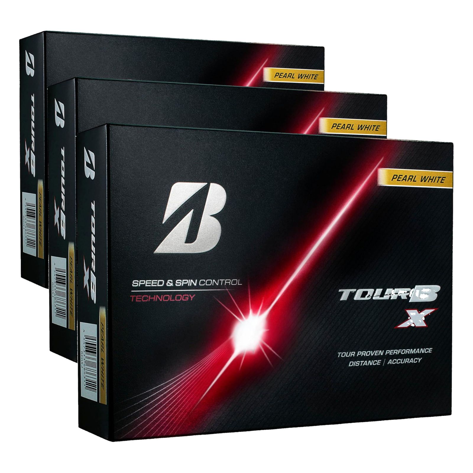 新着商品 BRIDGESTONE(ブリヂストン)ゴルフボール TOUR B X 2026年モデル 12球入 パールホワイト B6GXJ (× 3)