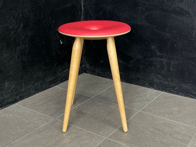 美品 天童木工 リングスツール 【中古】Tendo 加藤徳吉 丸椅子 チェア