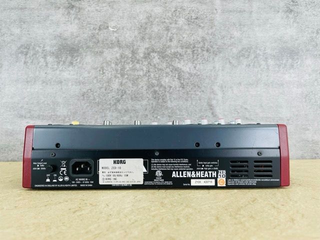 KORG ALLEN & HEATH ZED-10 【中古】動作保証 アナログミキサー 楽器