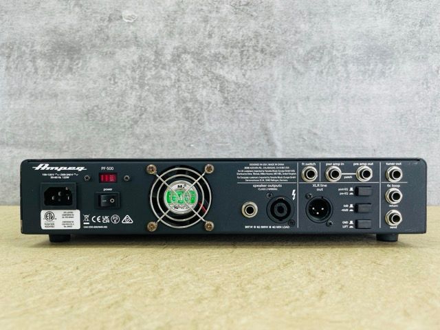 送料無料】Ampeg PF-500 ベース用アンプヘッド【中古】動作保証