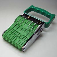 回転印 欧文初号6連 TK006 明朝体【サンビー】