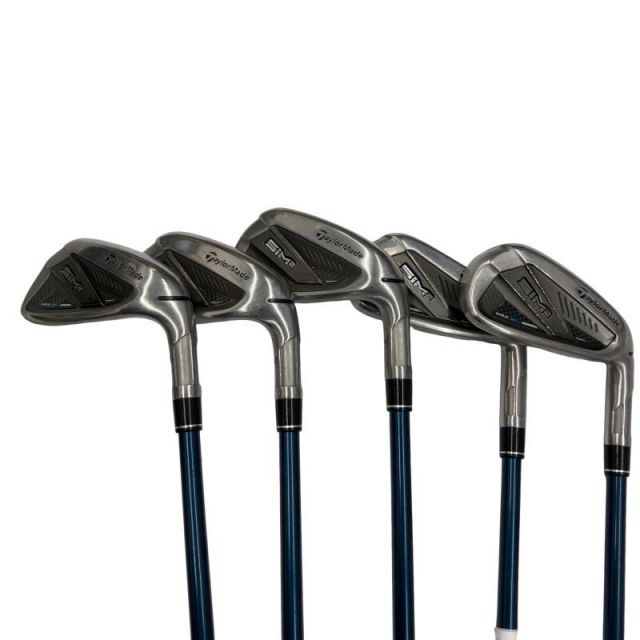 中古】 テーラーメイド SIM2 MAX 5S アイアンセット IR TENSEI BLUE