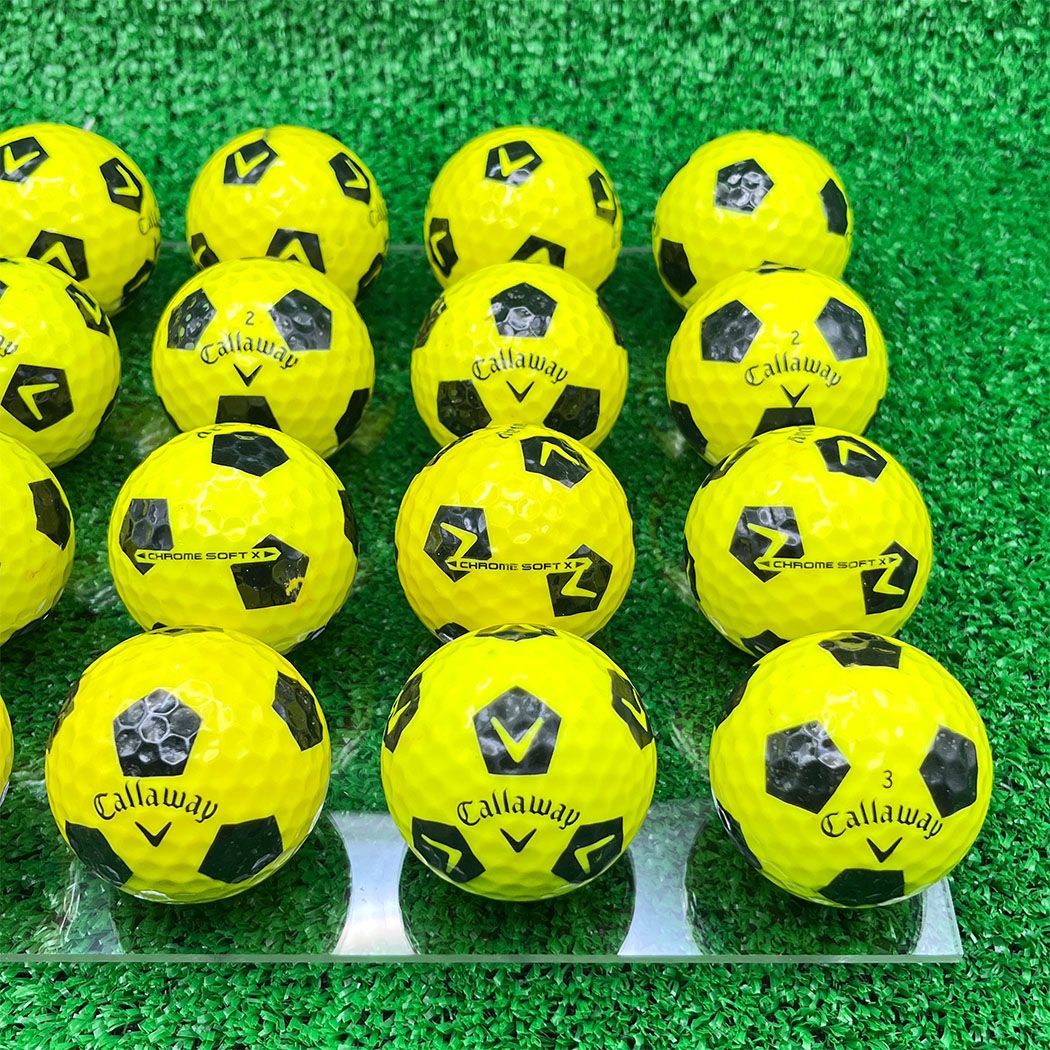 ロストボール キャロウェイ クロムソフト TRUVIS 20球 年式混合