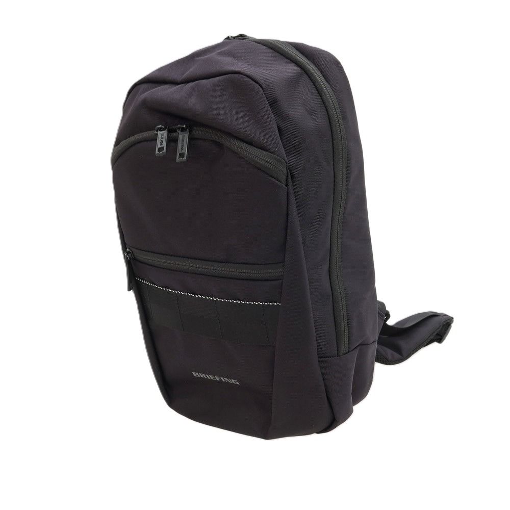 【中古】ブリーフィング BRIEFING ナイロン ボディバッグ ブラック【WxH38.5xD10】【メンズ】