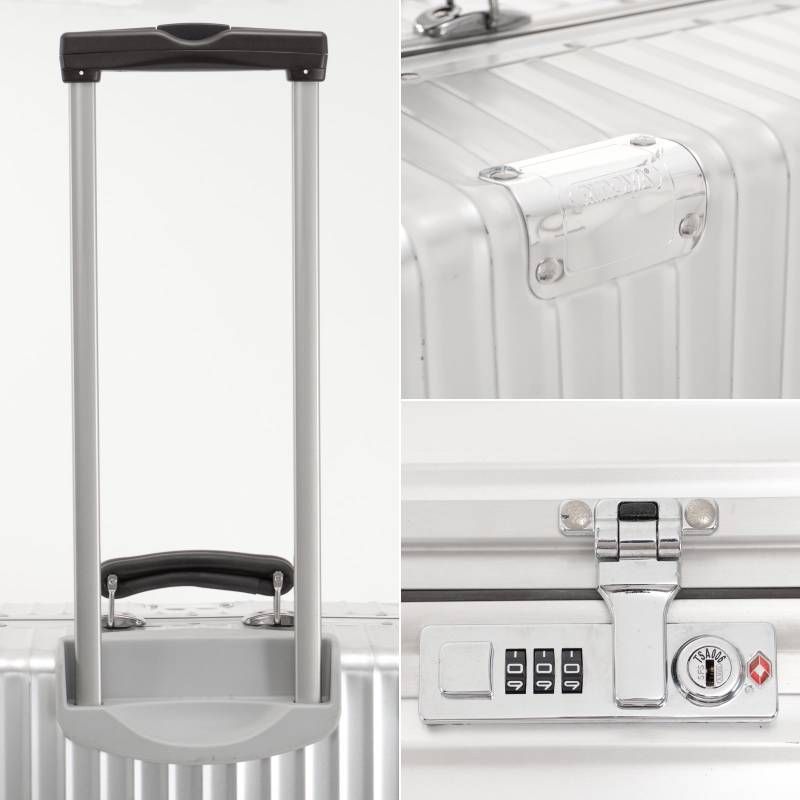 RIMOWA リモワ CLASSIC FLIGHT クラシックフライト 85L 4輪 TSAロック チェックインL アルミ シルバー 銀色 スーツケース キャリーバッグ 971.73