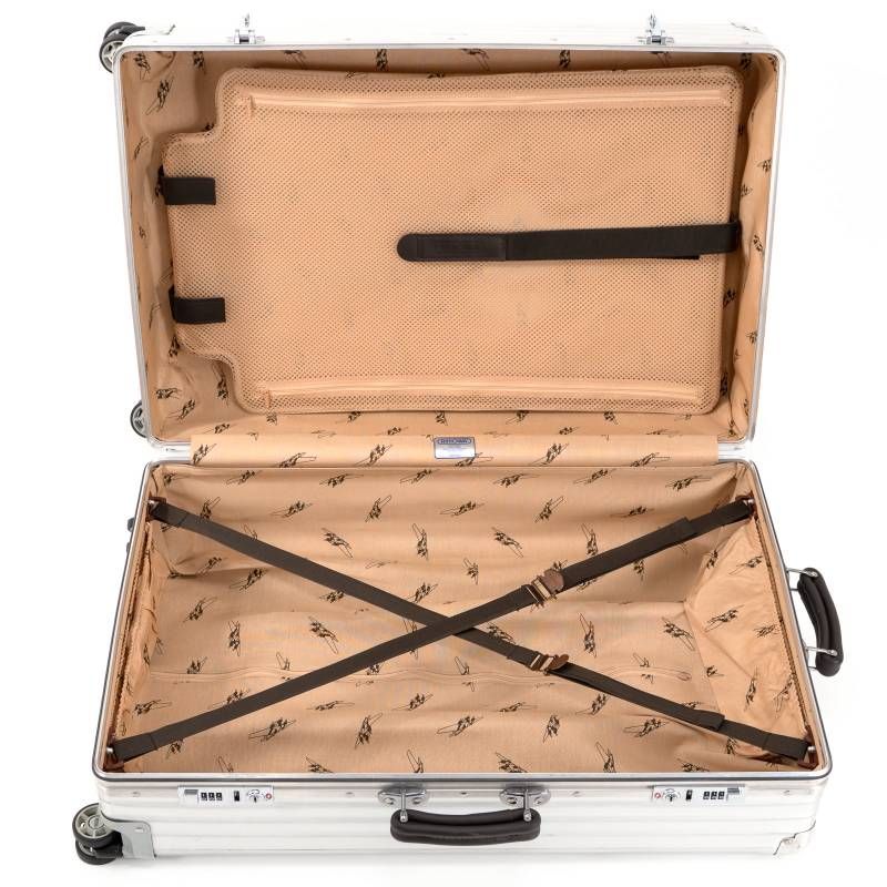 RIMOWA リモワ CLASSIC FLIGHT クラシックフライト 85L 4輪 TSAロック チェックインL アルミ シルバー 銀色 スーツケース キャリーバッグ 971.73