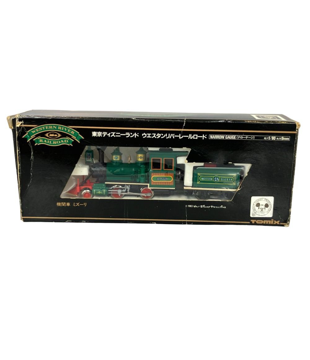 訳あり TOMIX ナローゲージ 1/80 東京ディズニーランド ウエスタンリバーレールロード 機関車 ミズーリ 鉄道模型