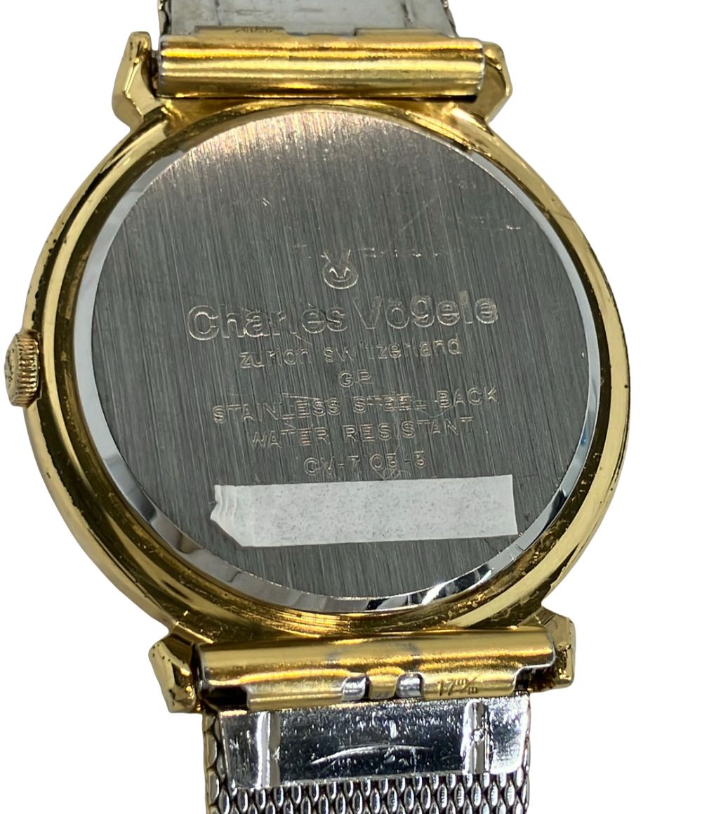 シャルルホーゲル 腕時計 CV-7103 クオーツ メンズ レディース Charles 