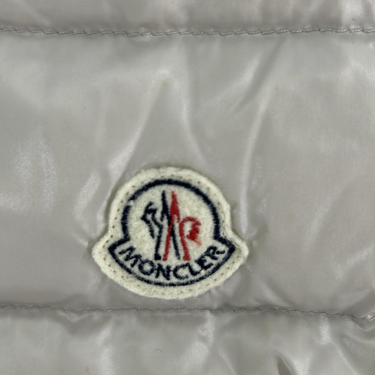 美品 MONCLER モンクレール ダウンベスト ガーニー GHANY ベージュ 
