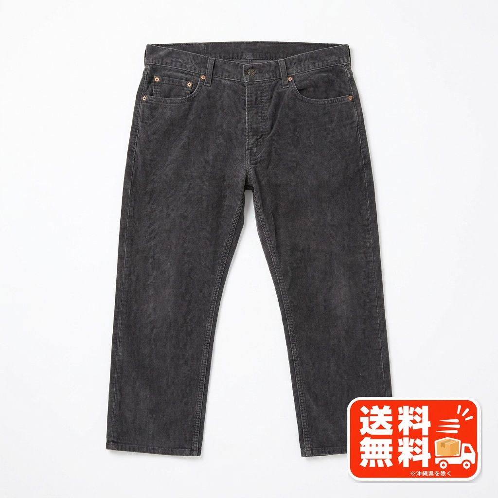 Levi's リーバイス コーデュロイパンツ ブラック 無地 メンズ Carhartt風