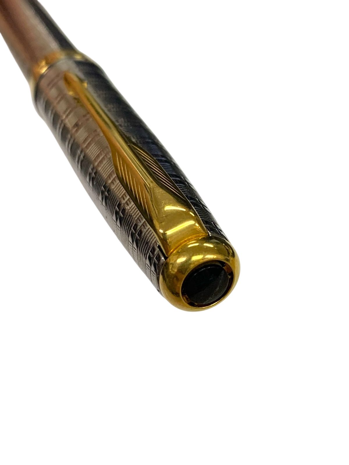 パーカー 万年筆 ソネット チーゼルタータンGT シルバー/ゴールド XF 18K 750 ITRZZ1SGDEU8 パーカー 万年筆 ソネット チーゼルタータンGT シルバー/ゴールド XF