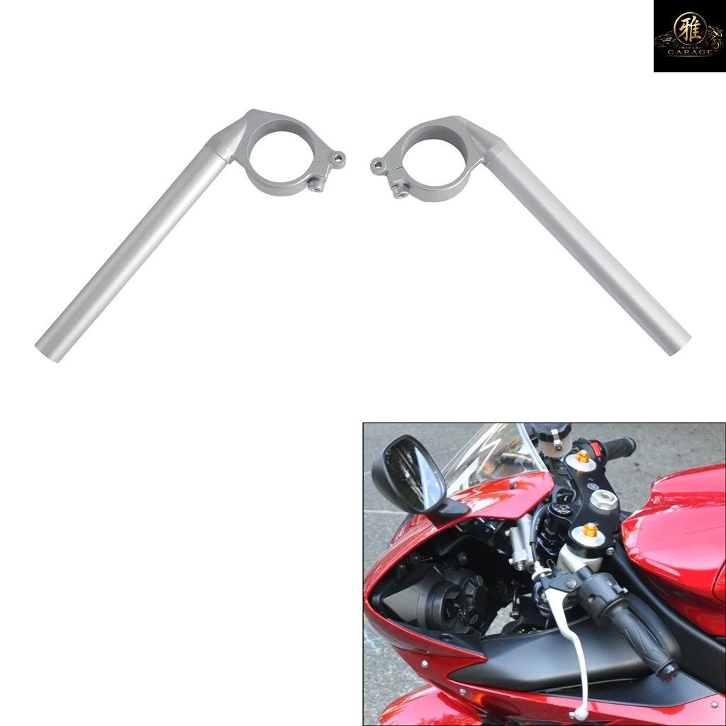 ヤマハ YZF-R1 YZF R1 2004-2008 2007 用オートバイハンドルバークリップオン