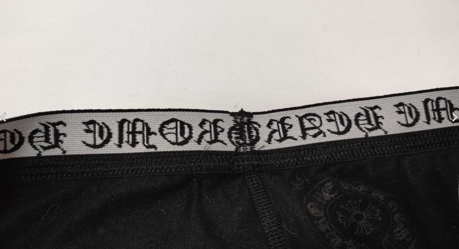 クロムハーツ CHROME HEARTS レギンス スパッツ パンツ M 黒 ブラック