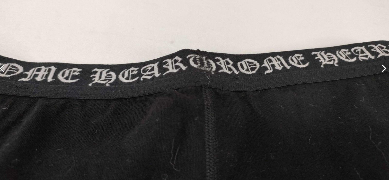 クロムハーツ CHROME HEARTS レギンス スパッツ パンツ M 黒 ブラック