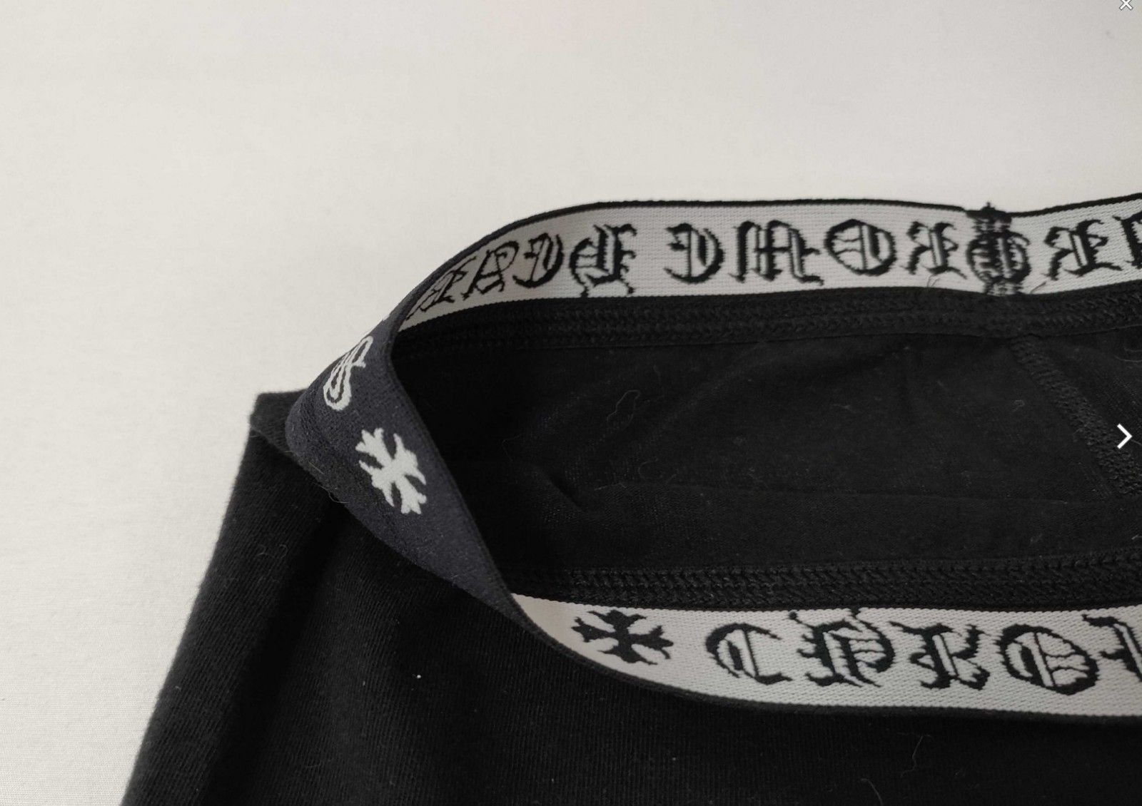 クロムハーツ CHROME HEARTS レギンス スパッツ パンツ M 黒 ブラック