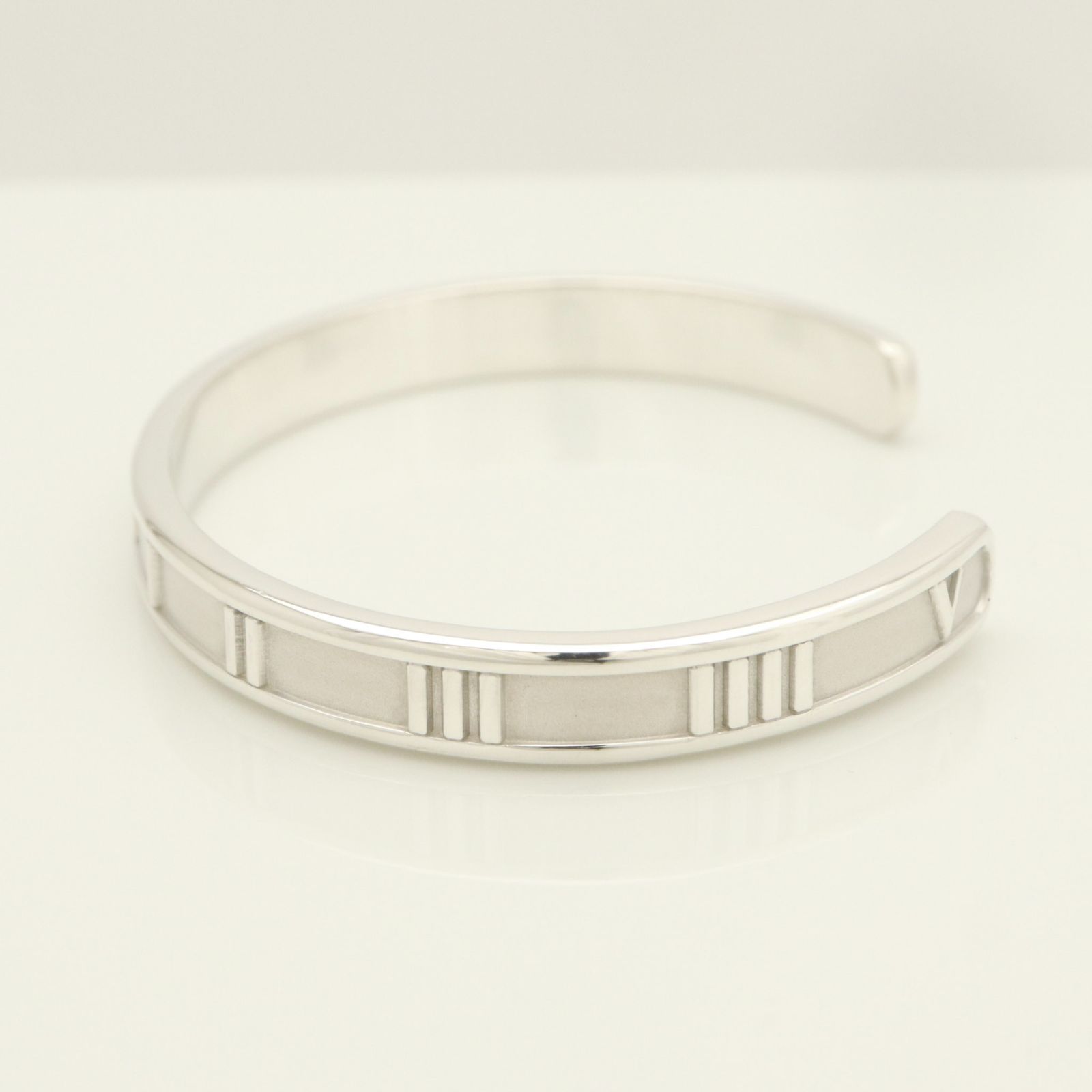 美品】ティファニー TIFFANY&Co. アトラス バングル カフ ブレスレット