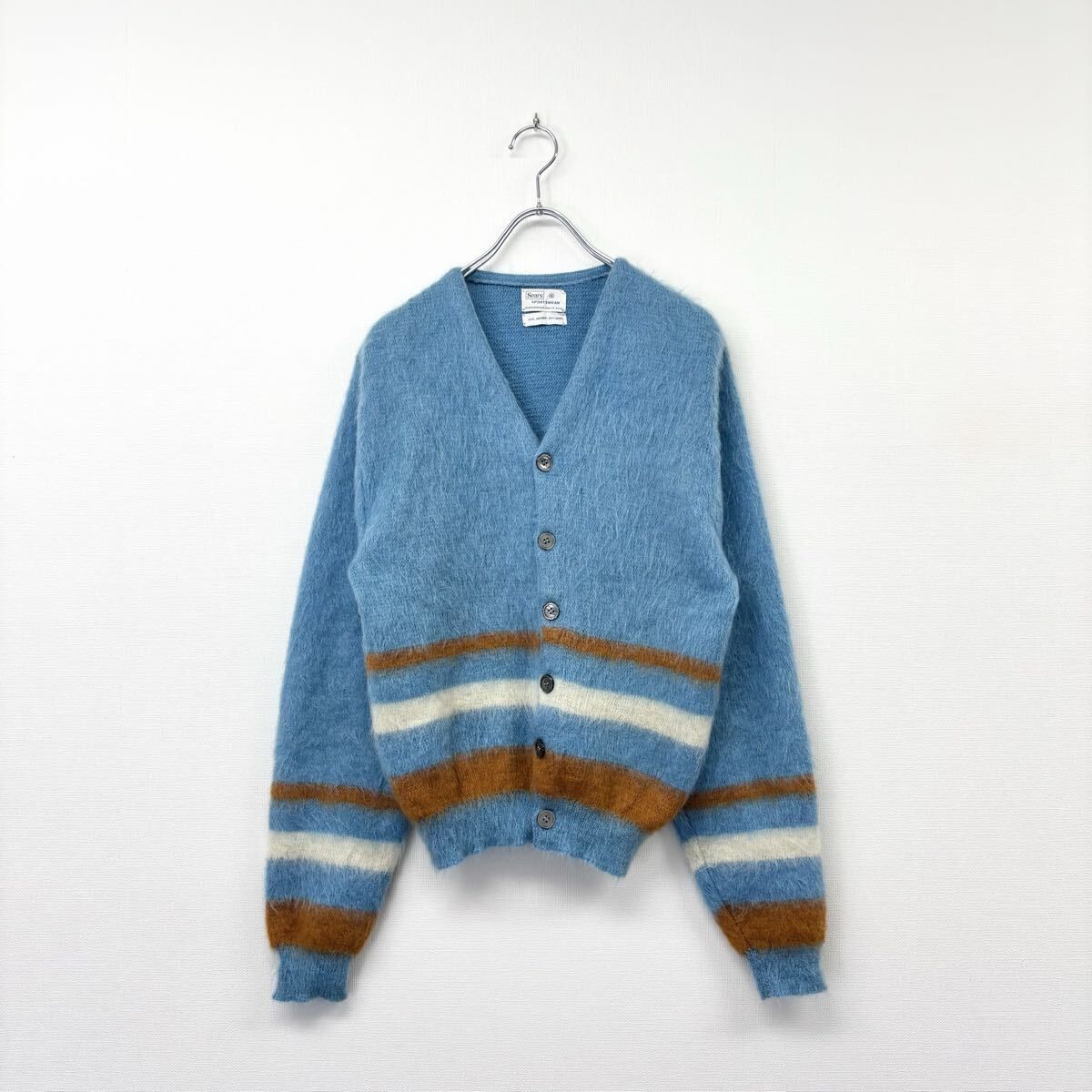 60s 名作 Vintage Sears ヴィンテージ シアーズ モヘア カーディガン