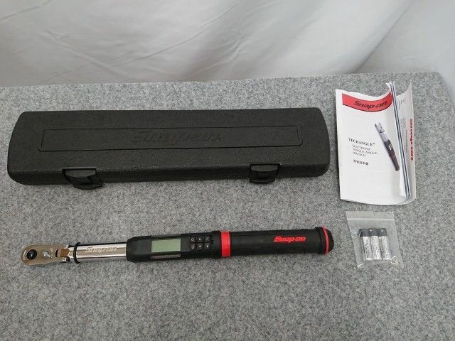 【未使用品】 スナップオン ATECH2NQ125B 3/8” デジタルトルクレンチ (6.8-169Nm) Snap-on