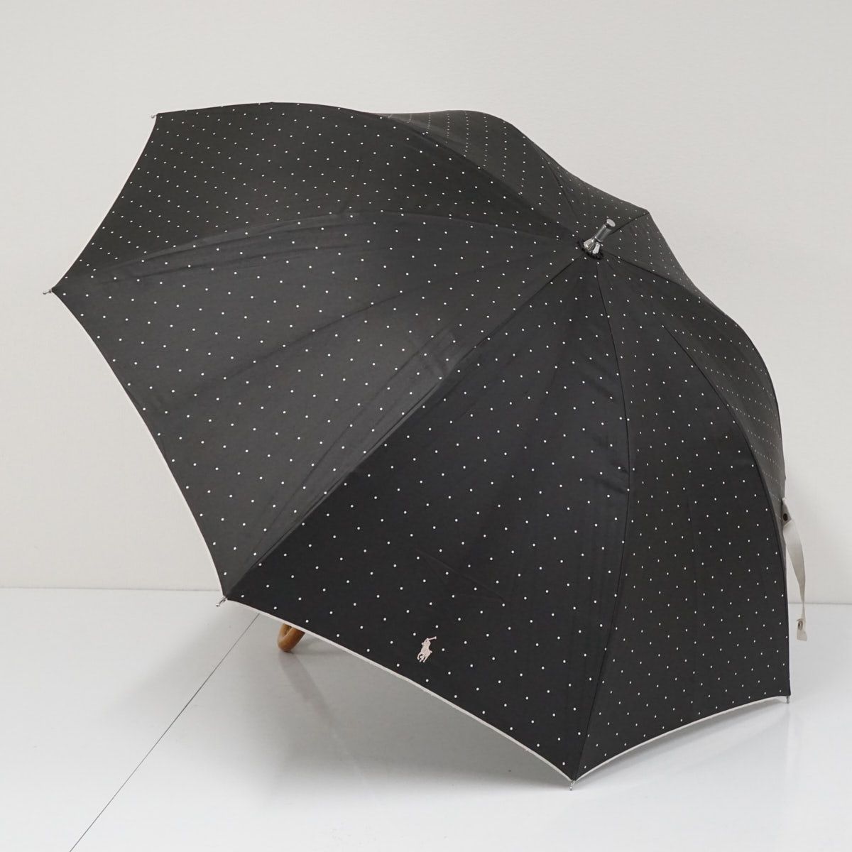 晴雨兼用日傘 POLO RALPH LAUREN ポロラルフローレン USED美品 ドット 