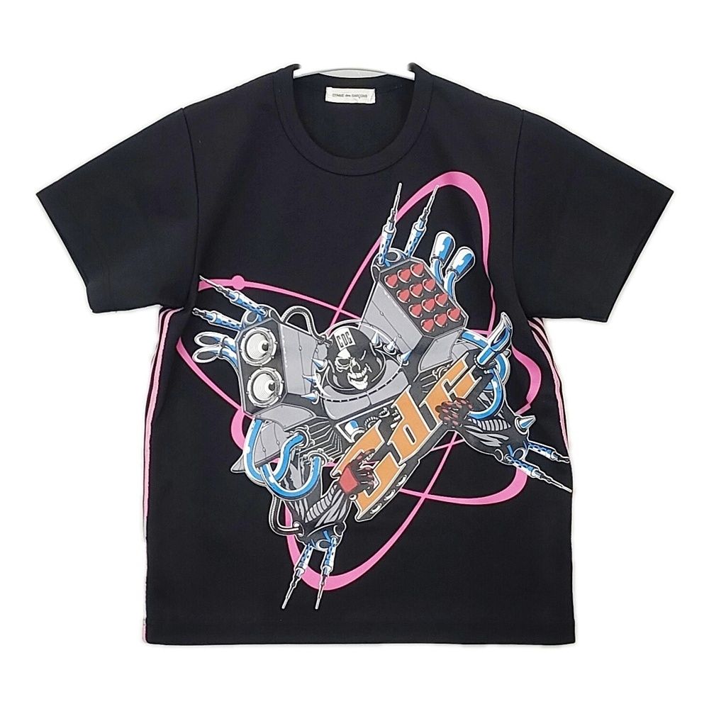 COMME des GARCONS スカルプリント ジャージー GO-T040 半袖Tシャツ