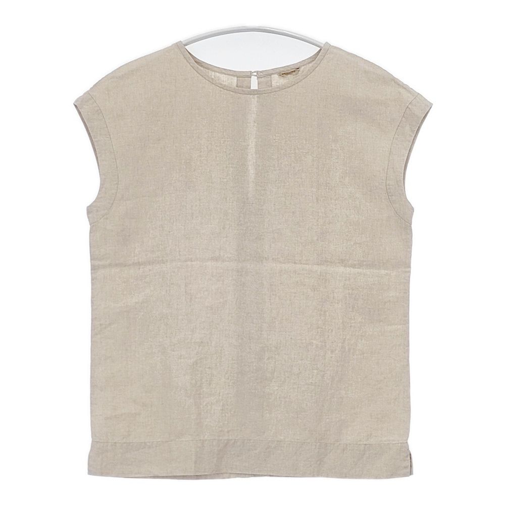 ARTS&SCIENCE 長袖ブラウス リネン ベージュ SIZE 1 ARTS&SCIENCE リネン サイズ1 031-L663-131 フレンチスリーブ ブラウス