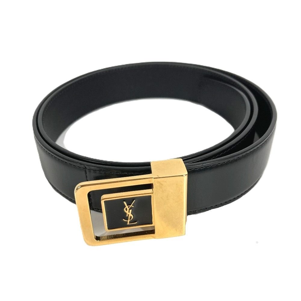 SAINT LAURENT PARIS サンローランパリ ベルト ロゴ LA 66 バックル