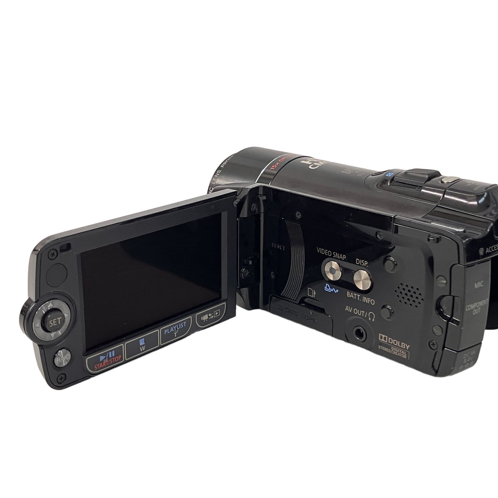 Canon キヤノン iVIS HF21 HD デジタル ビデオカメラ 2009年製 カメラ