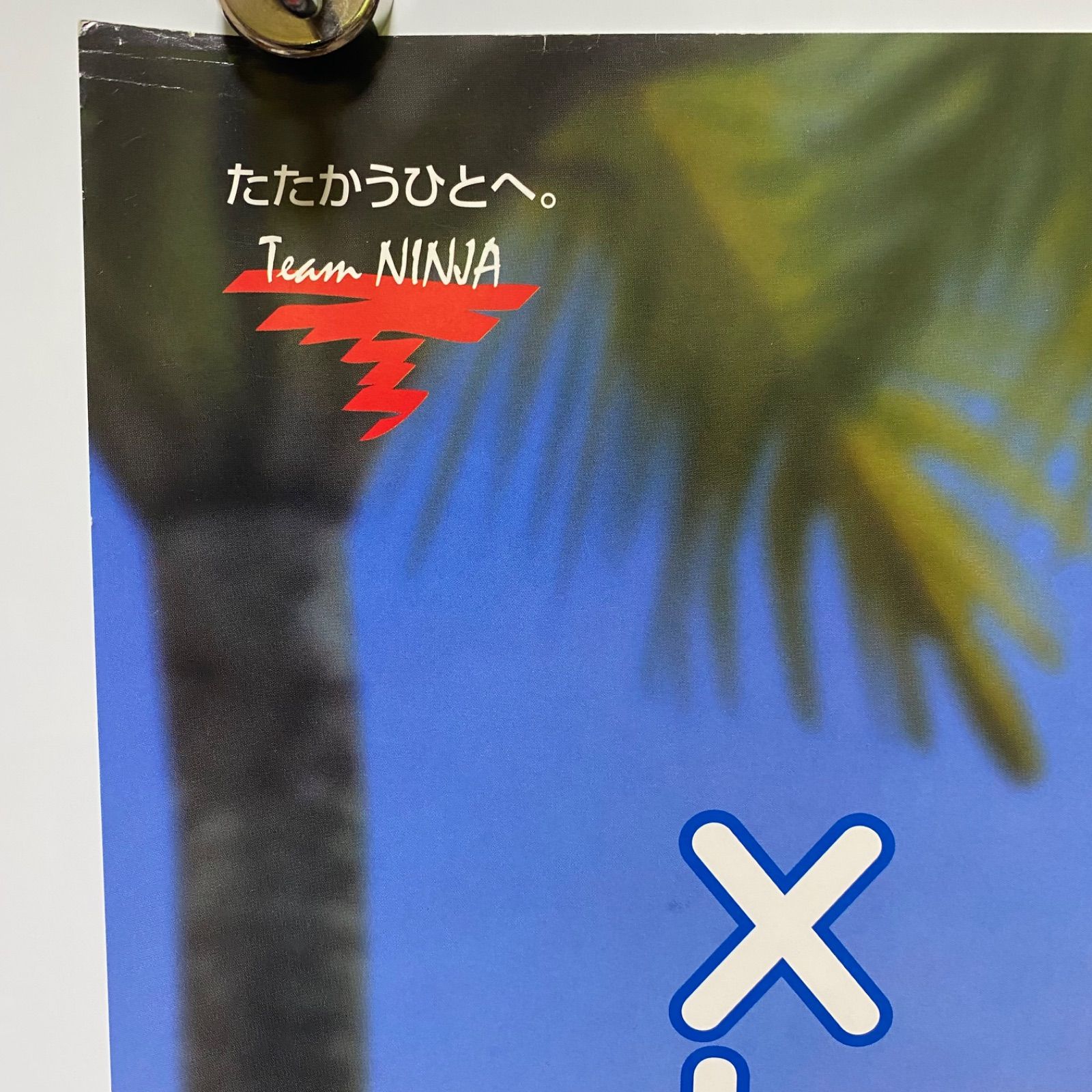 DOA デッドオアアライブ かすみ ゲーム販促B2ポスター 2003年 Xbox