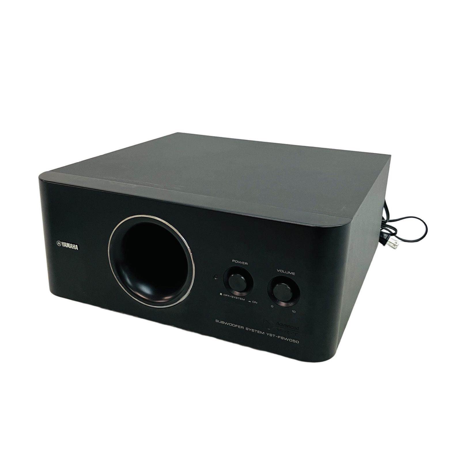 YAMAHA YST-FSW050 サブウーファー A-YSTII方式 縦置き対応 オーディオ 音響機材 ヤマハ 中古 C10983533