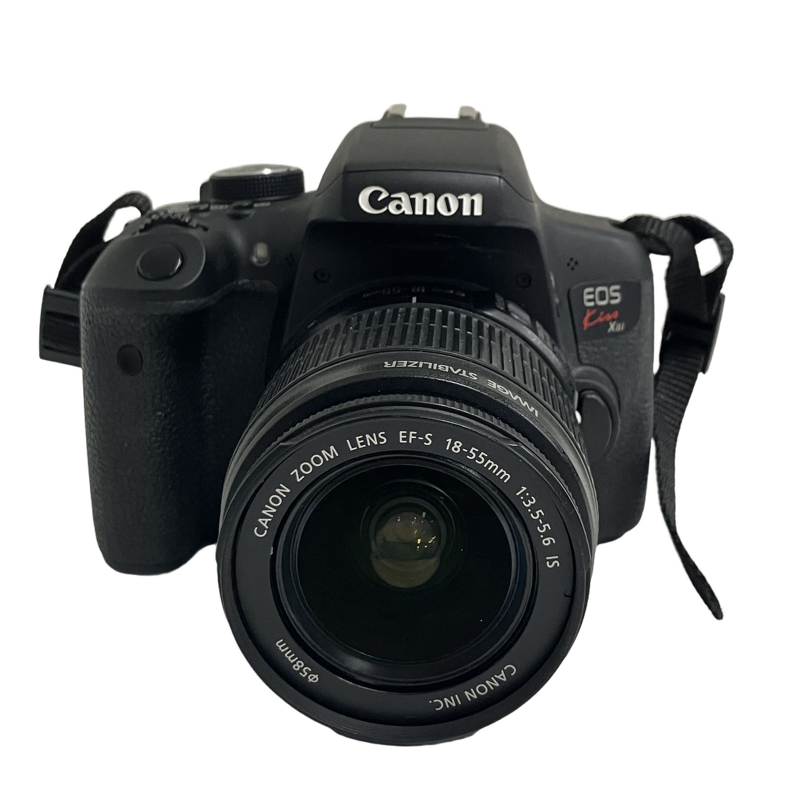 Canon DS126571 EOS Kiss X8i EF-S 18-55mmF3.5-5.6 IS レンズキット カメラレンズ シグマ 中古 O11211797