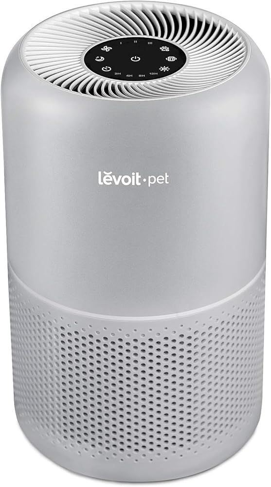 「訳あり新品★外箱段ボールにキズ・汚れあり・中身は新品です」Levoit (レボイト) 空気清浄機 脱臭強化モデル 20畳 グレー