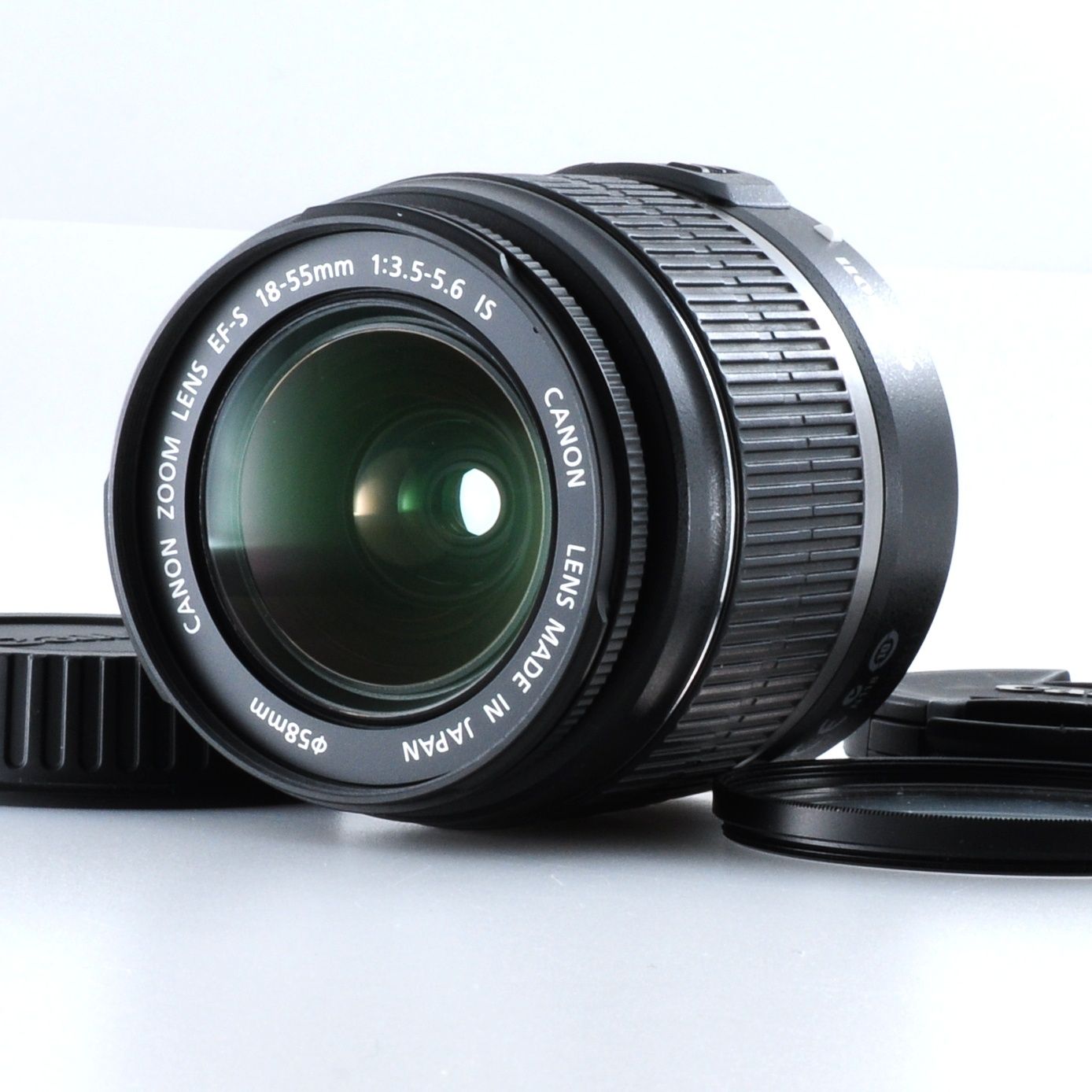 【キヤノン】Canon EF-S 18-55mm F3.5-5.6 IS 標準ズームレンズ 動作良好 #R972