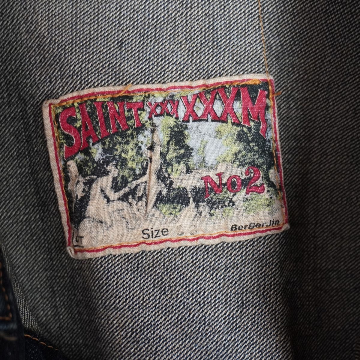 24aw SAINT MICHAEL BerBerJin ワークジャケット 美品 24SS SAINT MICHAEL セントマイケル × BerBerJin ベルベルジン