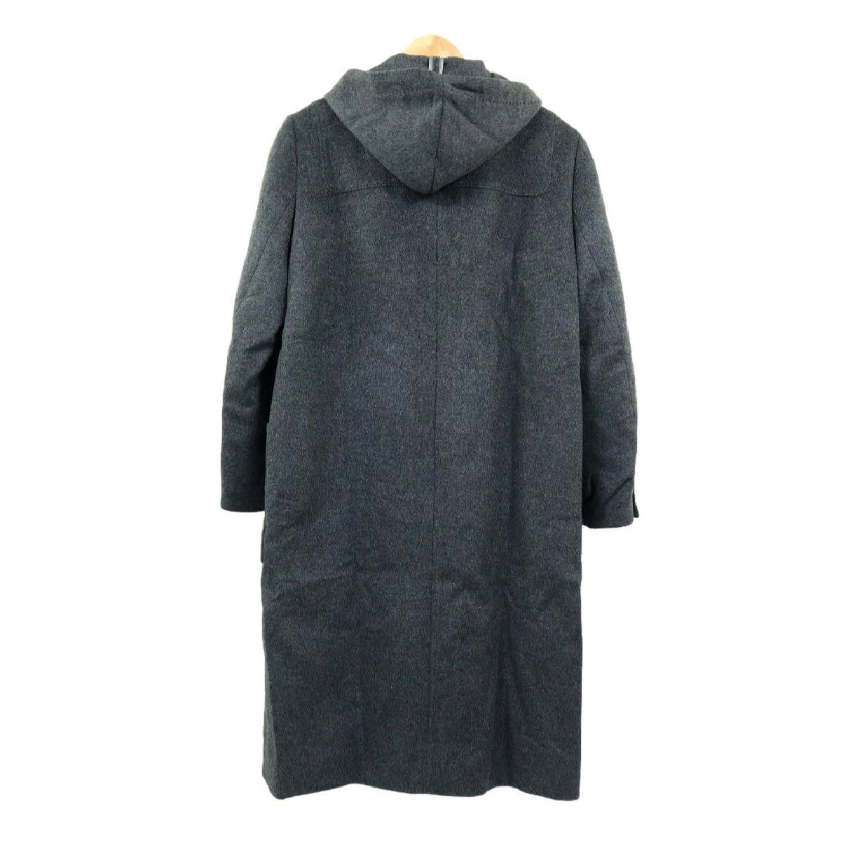 【未使用品】マドモアゼルノンノン ダッフルコート グレー フリーサイズ カシミヤ S3824】【未使用品】【定価252,000円】【カシミヤ100％】【日本製