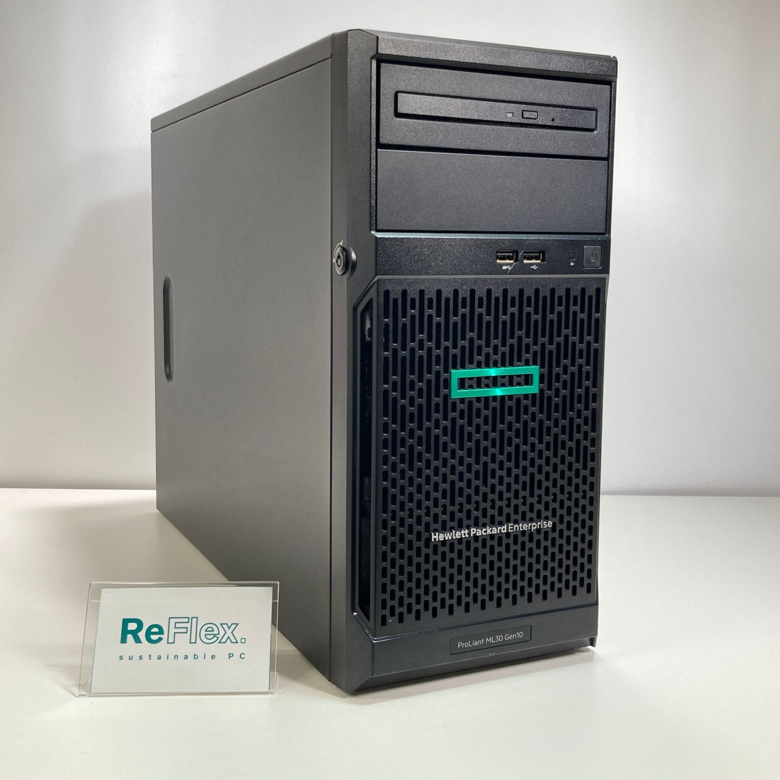 【7日間保証・中古】 HPE ProLiant ML30 Gen10/16GB/Intel Xeon E-2224 CPU@ 3.40GHz