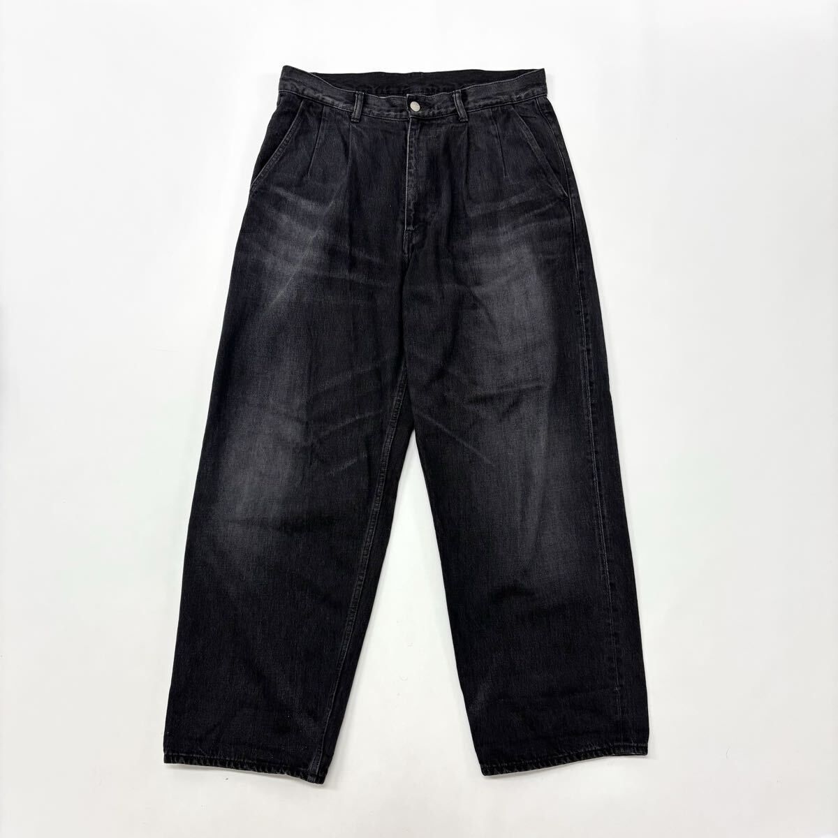 26ss 2026 Graphpaper グラフペーパー Selvage Denim Two Tuck Pants 