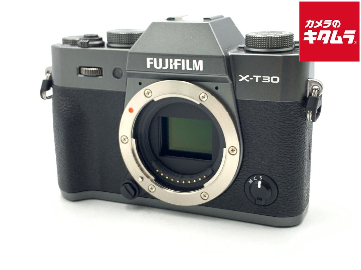 【中古】 【美品】 フジフイルム X-T30III ボディ チャコールシルバー